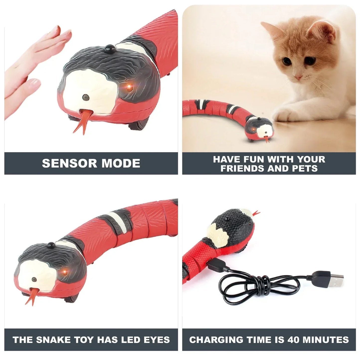 Unleash Your Cat's Playful Spirit with the SerpentPlay Toy