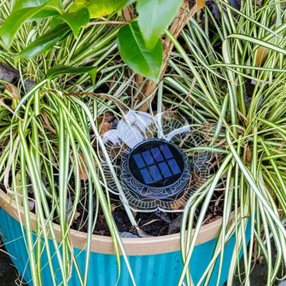 Solar-Powered Garden Glow Light - Effortless Outdoor Illumination