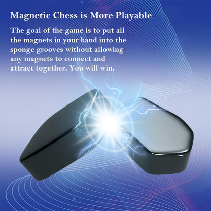 Magnetic Strategy Game with 20 Magnet Pieces – MagnetMaster for Family Fun
