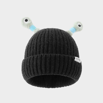 GlowCap with Shimmering Eyes & Flexible Tentacles | Cozy & Stylish for Festivals, Parties & Winter Wear