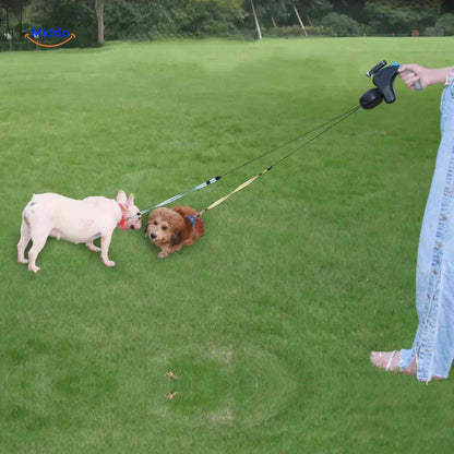 Dual Leash for Two Dogs - Full Control and Comfort