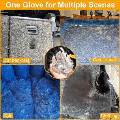 Pet Hair Removal Glove - 24x16 cm | Reusable & Effortless