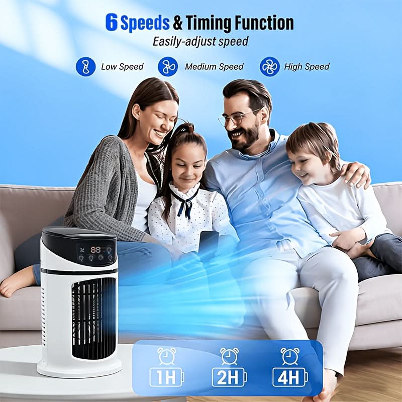 Mist Cooling Fan for Refreshing Air Circulation
