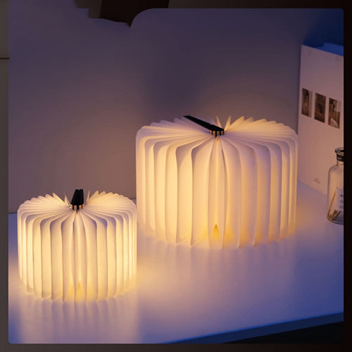 Foldable Paper Night Light for Warm Ambient Illumination
