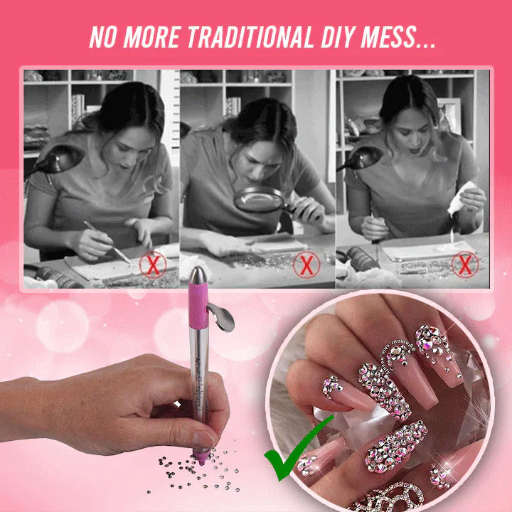 Flawless Rhinestone Application Tool for Faster Crafting