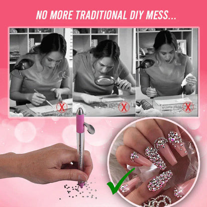 Flawless Rhinestone Application Tool for Faster Crafting