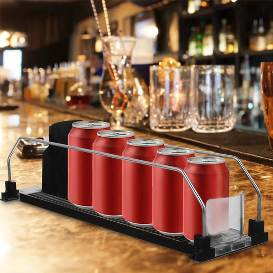 Effortless Beverage Organizer for Easy Access in Your Fridge