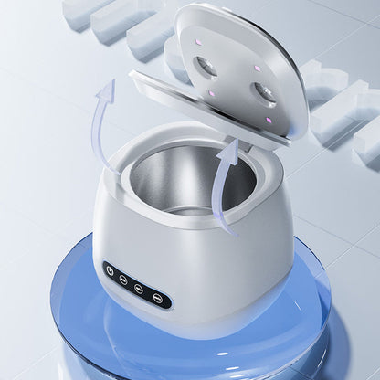 Ultrasonic Cleaning and Sterilization Device for On-the-Go Use