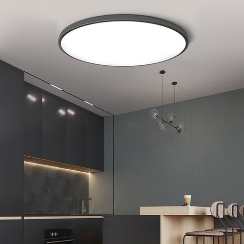 Flush Mount LED Ceiling Light in Round Design