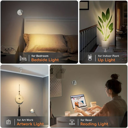 Rechargeable LED Spotlight for Enhanced Illumination