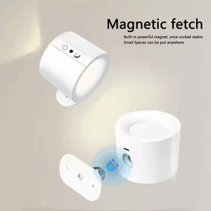 Rechargeable Rotating Wall Lamp