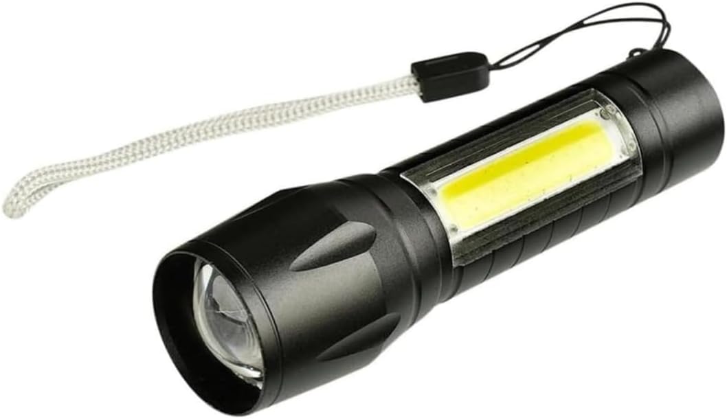 Rechargeable 150 Lumen LED Flashlight | Compact USB Light with 3 Modes