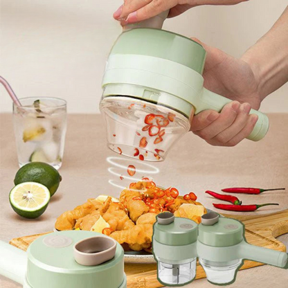 4-in-1 Kitchen Gadget for Quick Chopping and Food Preparation