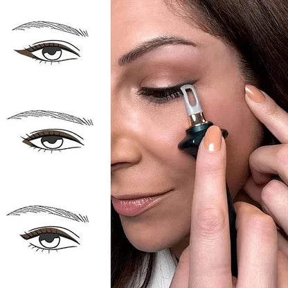 Precision Eyeliner Duo | Curved Tip for Flawless Lines | Waterproof & Long-Lasting | Non-Slip Grip