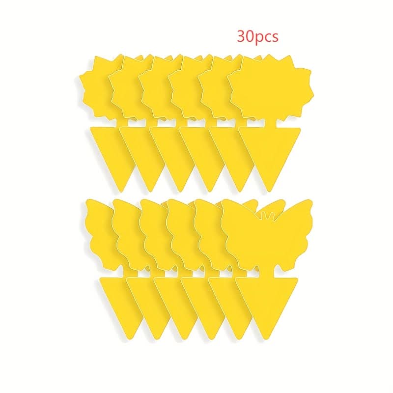 Vibrant Yellow Insect Traps for Optimal Plant Care