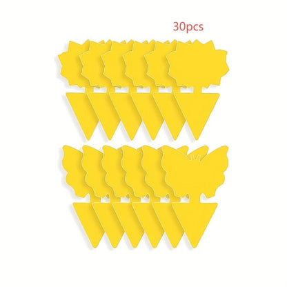 Vibrant Yellow Insect Traps for Optimal Plant Care