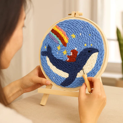 Quick Relaxation and Beautiful Embroidery Art Creation