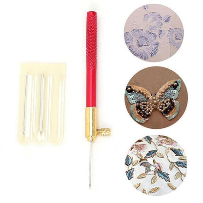 Effortlessly Add Beads and Speed Up Embroidery Process
