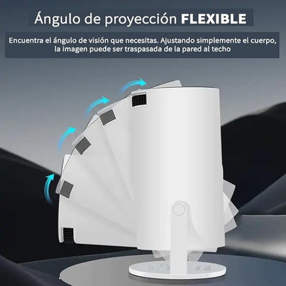 Portable Mini Projector with Android 12 - 130 Inch Vision Display