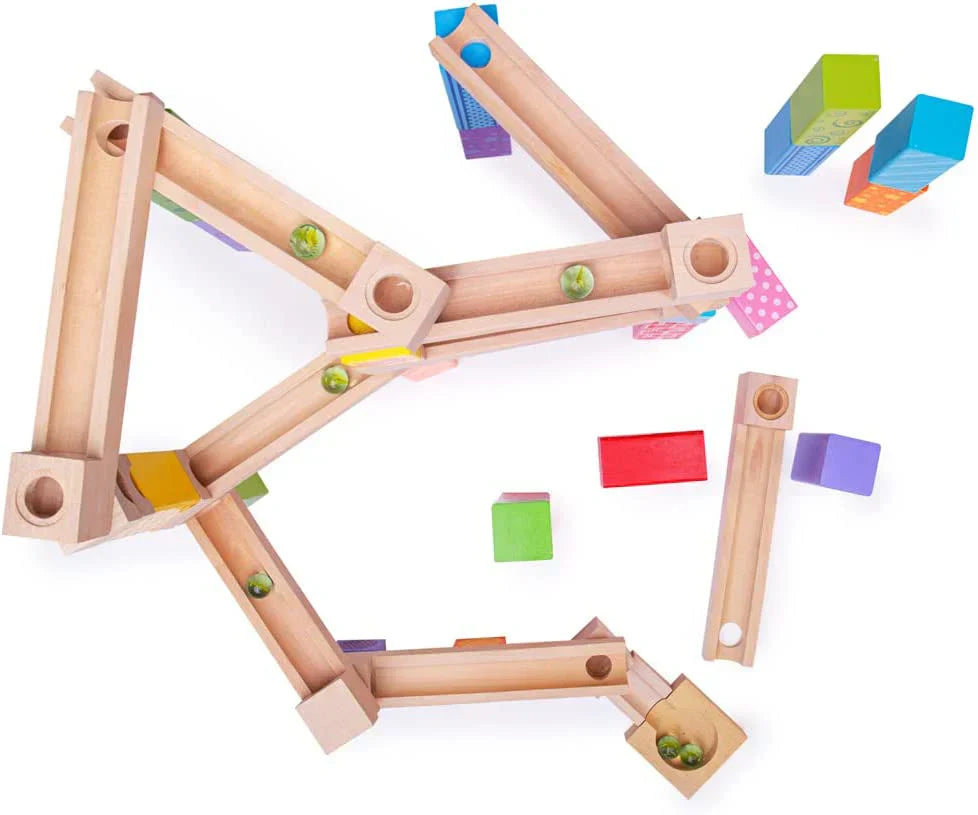 Endless Marble Run Set for Creative Building Play