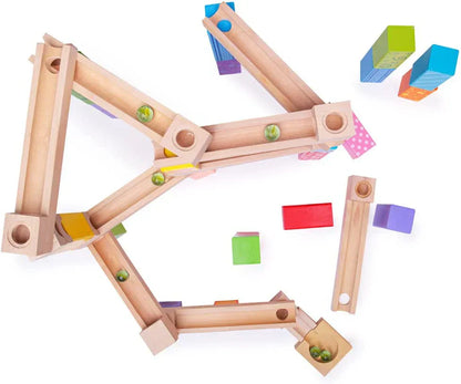 Endless Marble Run Set for Creative Building Play
