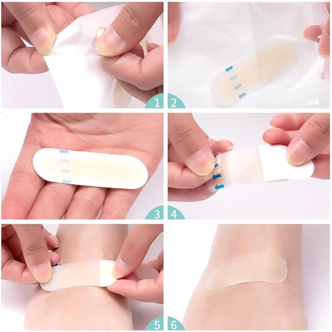 Invisible Gel Pads to Immediately Stop Blisters