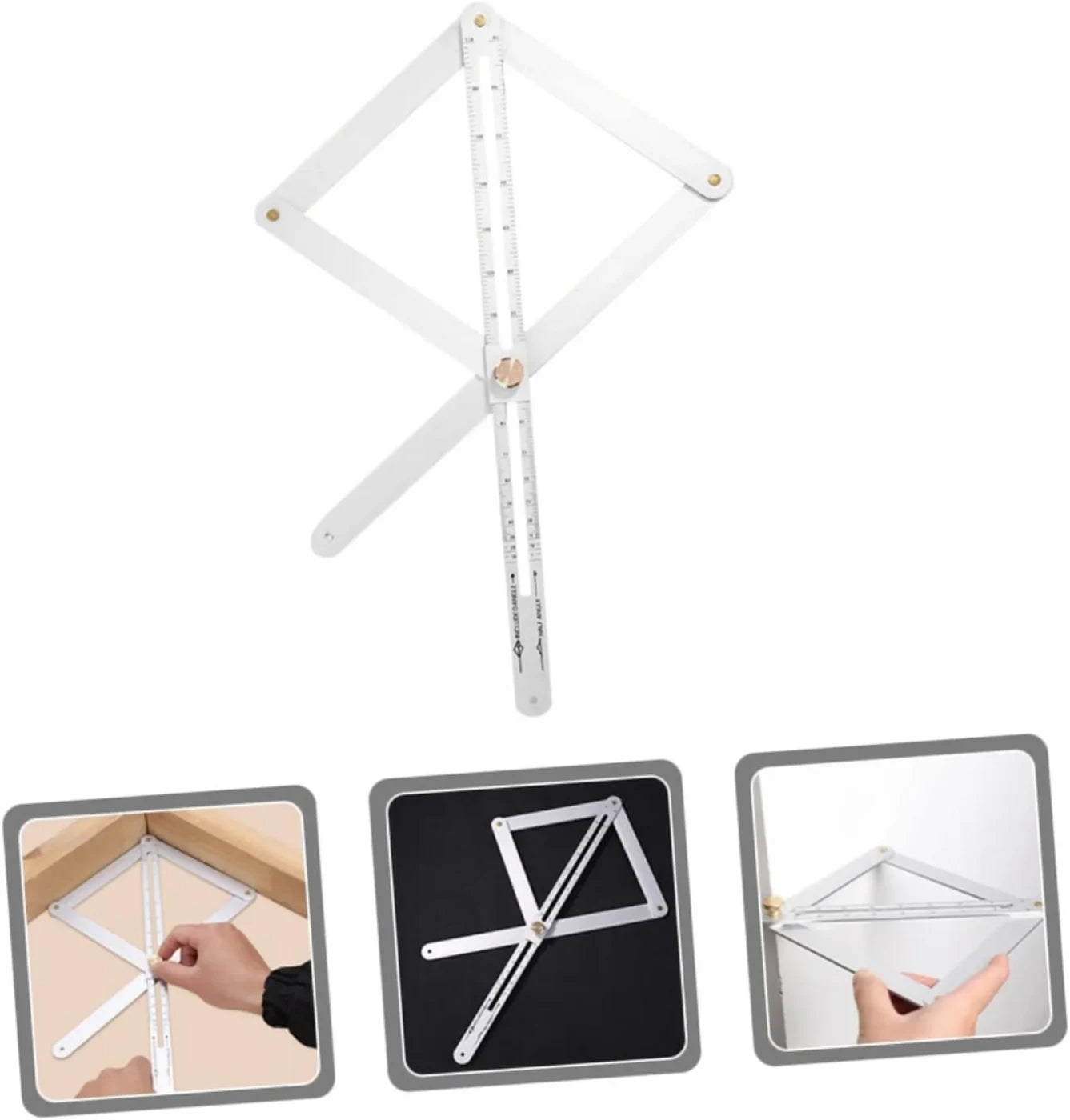 45 cm Alloy Adjustable Angle Measuring Tool