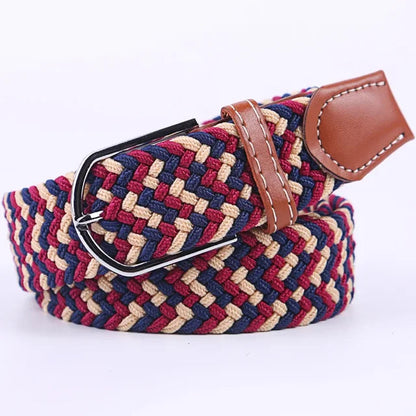 Stretchy Casual Belt Crafted from Elastic Fabric