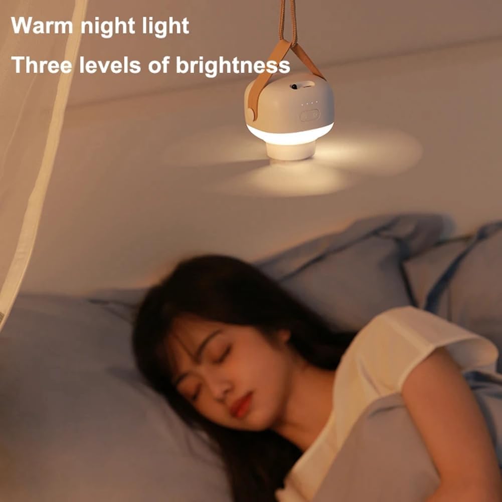 LED Light Hanging Ventilator for Air Circulation
