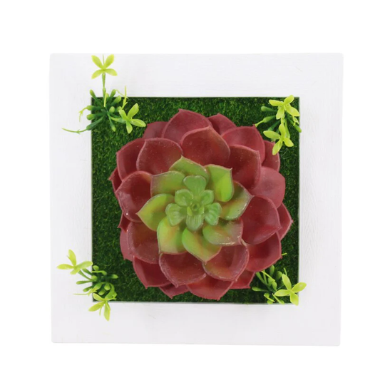 Modern Hanging Frame with 3D Art Plant for Wall Decoration