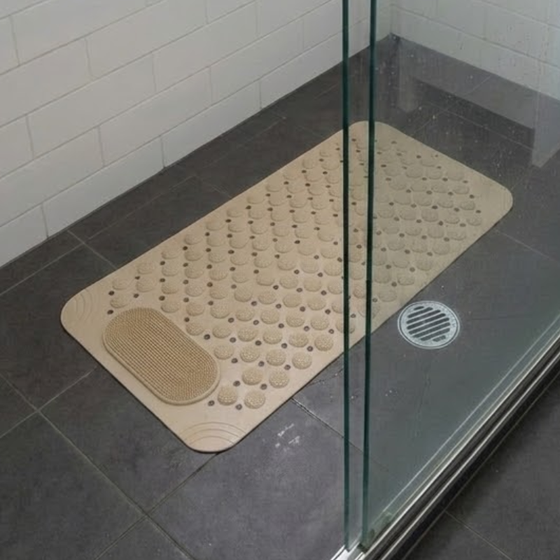 Slip-Resistant Bath Mat - Prevents Falls and Slips for All Ages
