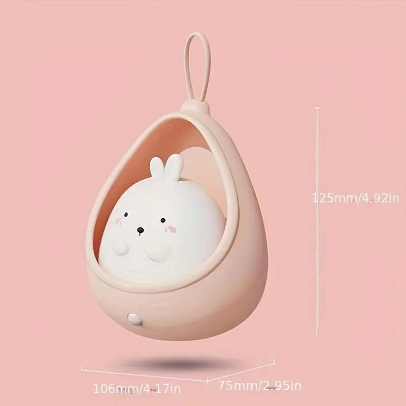 Cat-Shaped Night Lamp - Soft Glow Animal Light