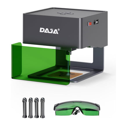 Compact Bluetooth Laser Engraving Machine for Wood and Leather Projects