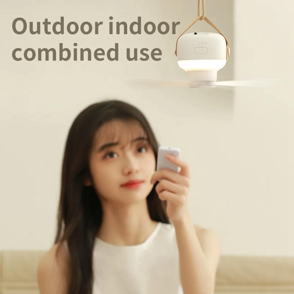 LED Light Hanging Ventilator for Air Circulation