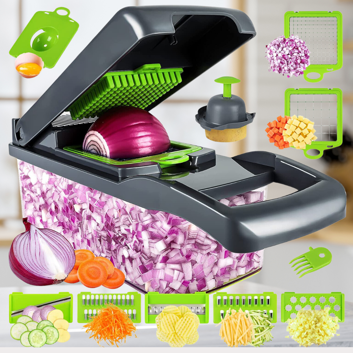 13-in-1 Vegetable Cutter for Quick Meal Prep