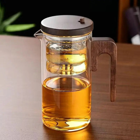 Elegant Glass Teapot with Infuser - Last Day Discount