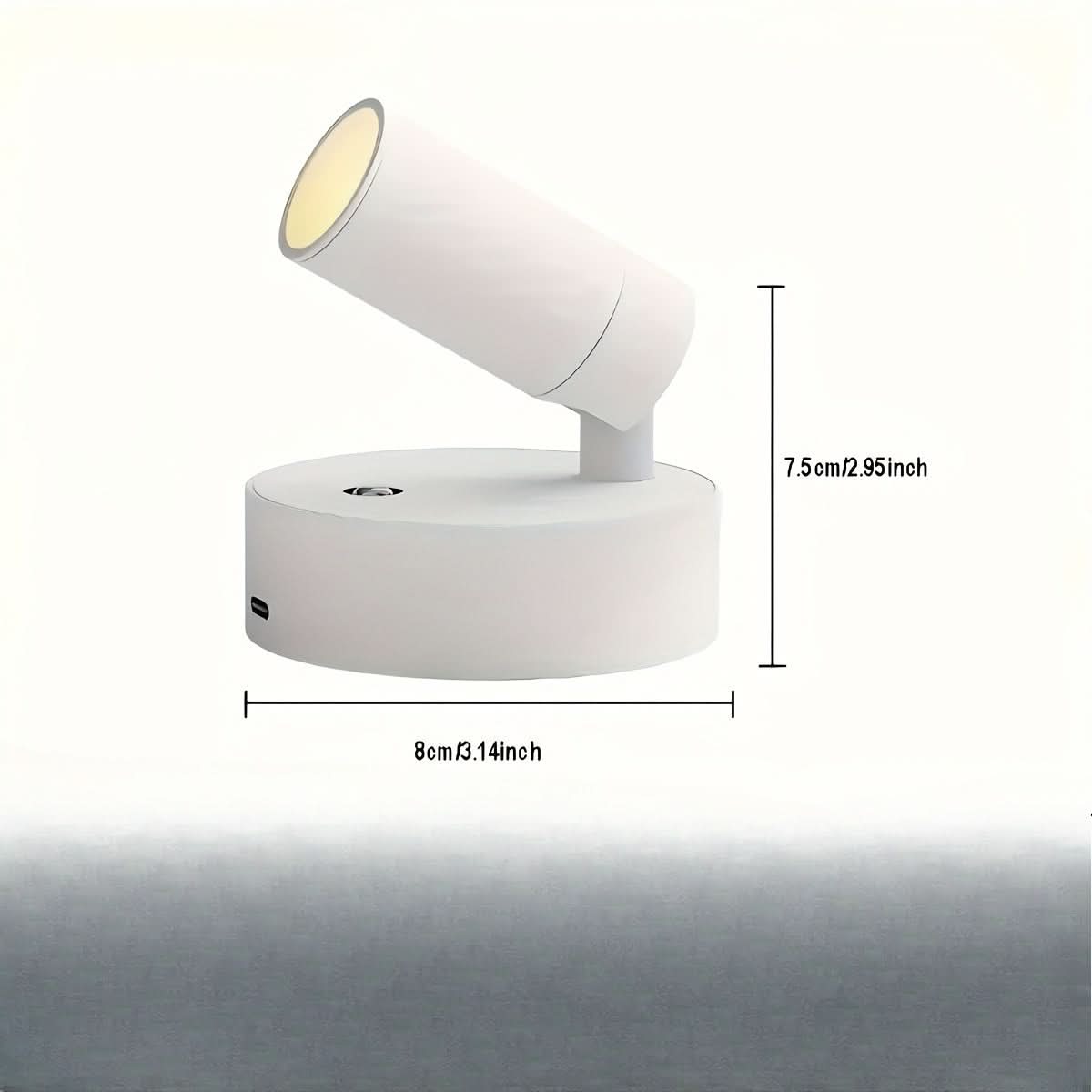 Rechargeable LED Spotlight for Enhanced Illumination