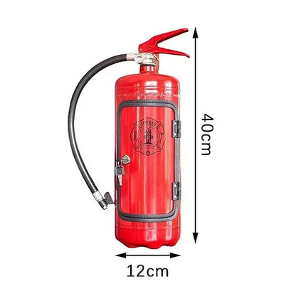Gift Canister Set with Fire Extinguisher - 'My Cave, My Rules