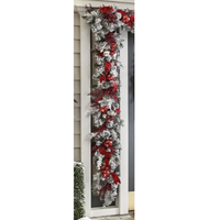 1.5m red flocking rattan*2(2PCS)