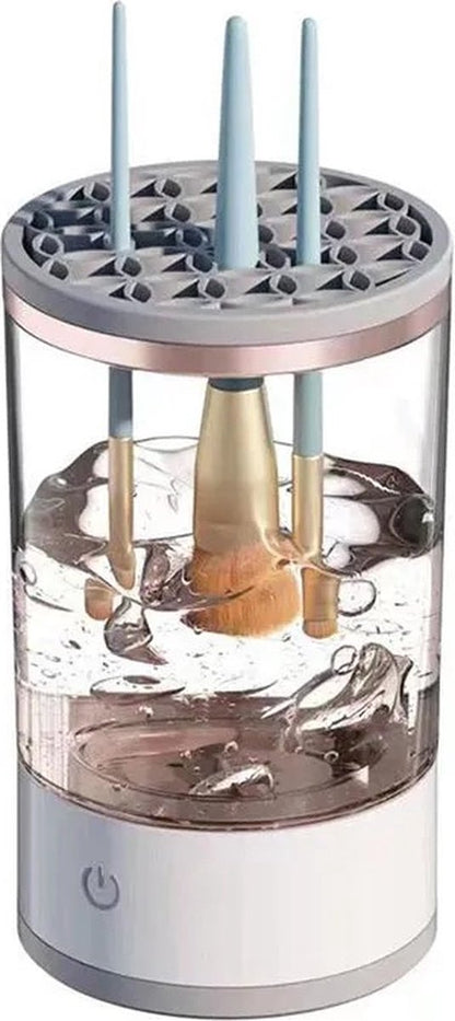 Portable 3-in-1 Rechargeable Automatic Makeup Brush Cleaner