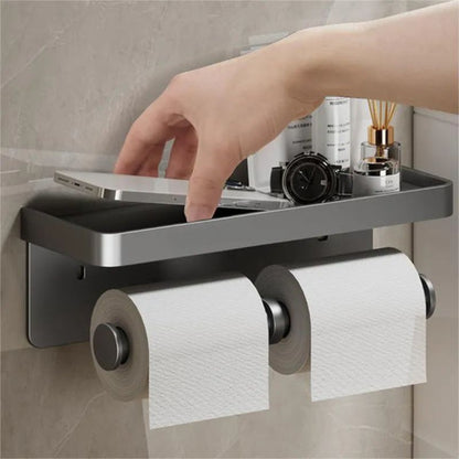 All-in-One Bathroom Organizer for Stylish Decluttering
