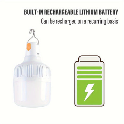 Rechargeable USB LED Lamp with Lithium Battery and ABS Casing