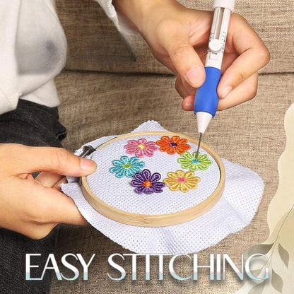 Quickly Transform Fabrics into Stunning Embroideries