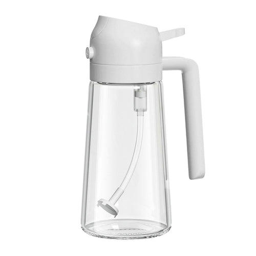 Dual-Function Oil Pourer Bottle for Nutritious Cooking