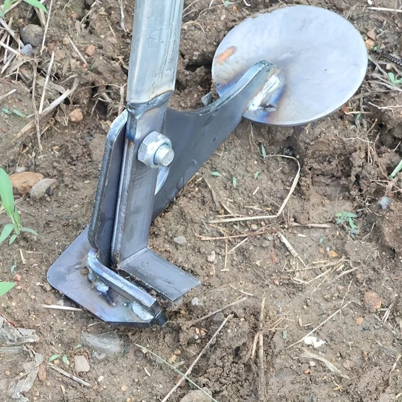 Manual Root Extractor for Versatile Vegetable and Field Use - Corn, Cotton, Eggplant & Chili