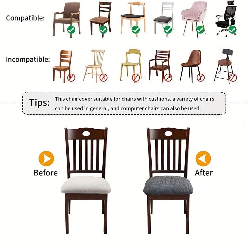 Instant Chair Covers for Contemporary Home Decor
