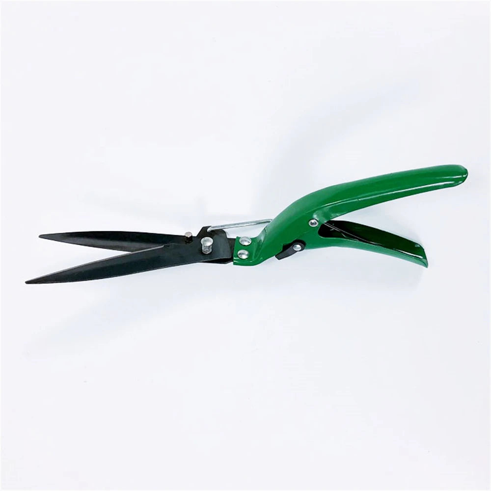 33 cm Precision Steel Grass Shears with Rotating Blades