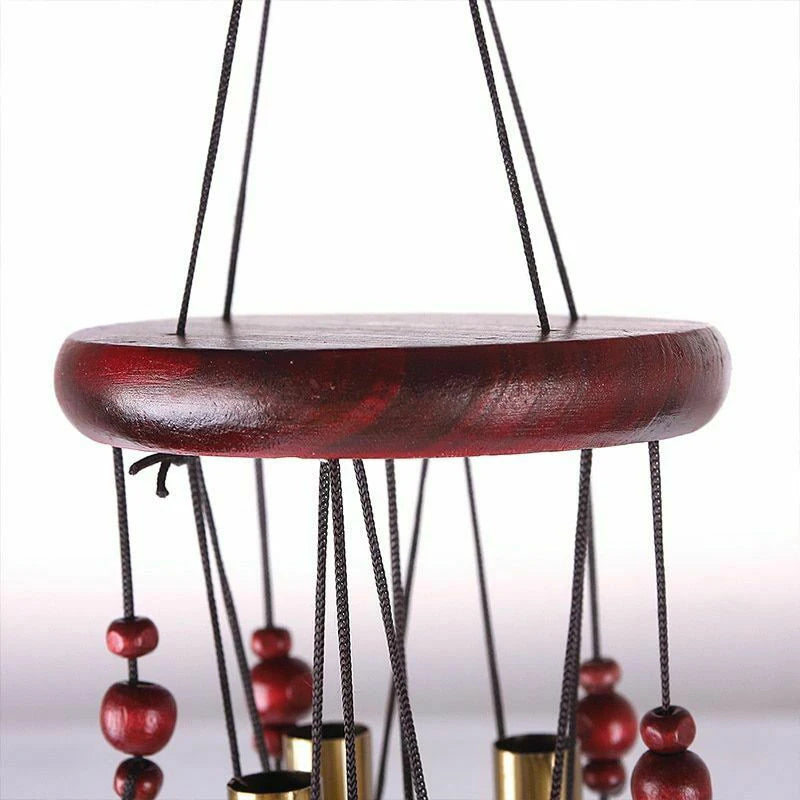 Large Wind Chime with Hollow Metal Tubes & Bells for Garden, Balcony, Patio Decor