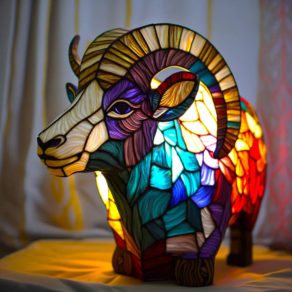 Modern Handmade Lamp with Contemporary Art Design – Ambient Light for Home