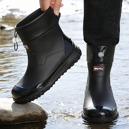 Lightweight Short Rain Boots – Waterproof Design